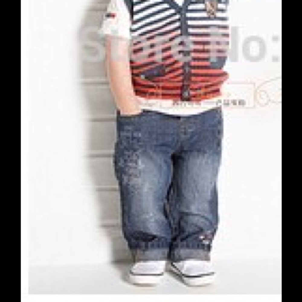 True Religion Kids Dark Blue Denim Jeans